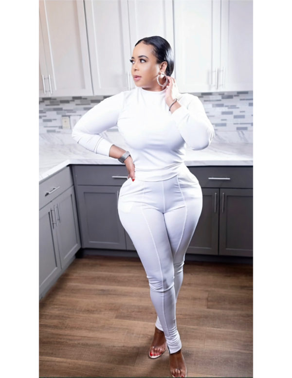 Bossy Two Piece Set  White - Image 2
