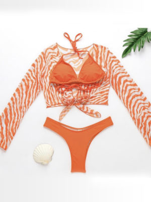 Tropical 3pc Swimsuit