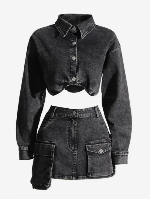The Denim Luxe Set