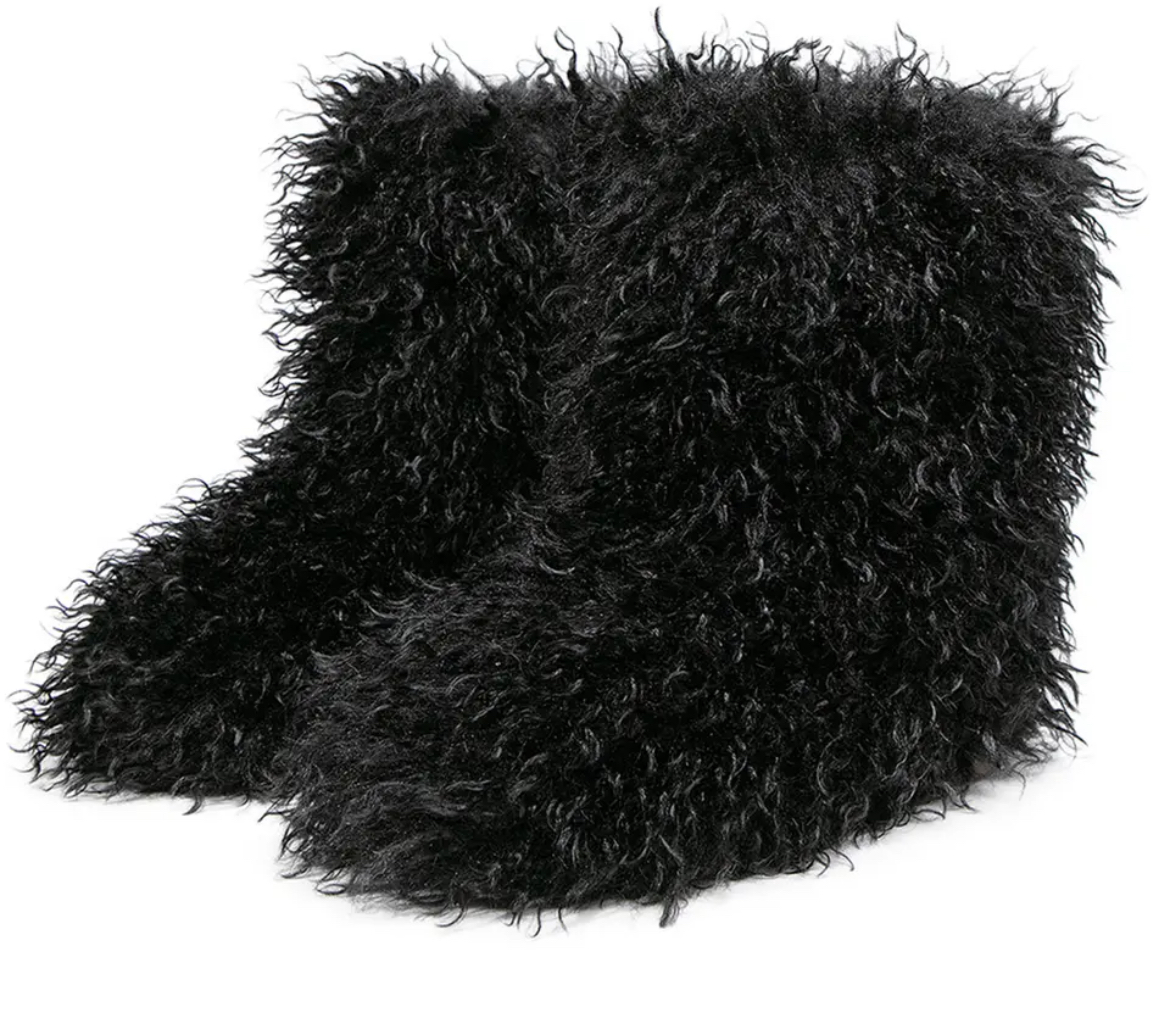 Too Cute Fur Boots - Image 3