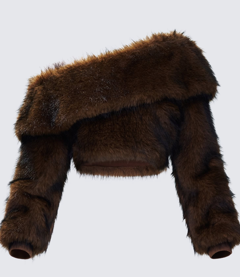 Amber Faux Fur Top