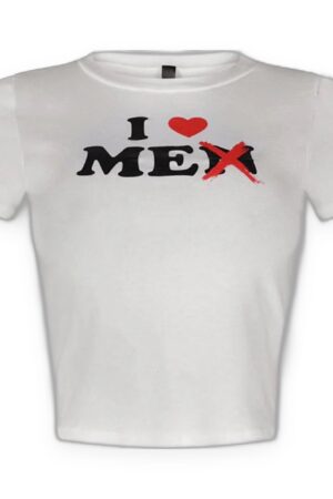 "In Love With Me" Crop Tee