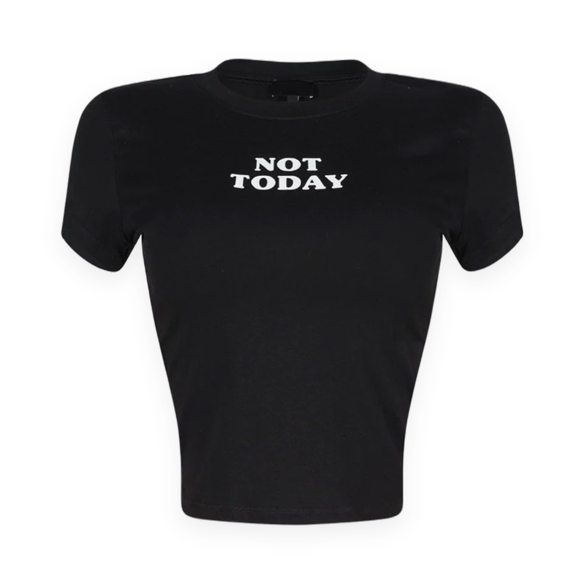 "I Think Not " Crop Tee