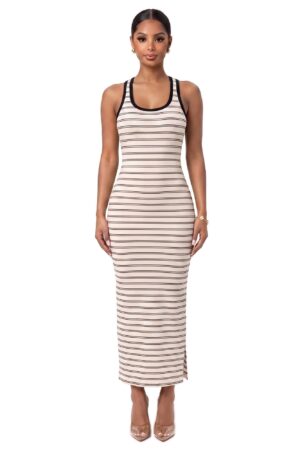 The Pinstripe Dress
