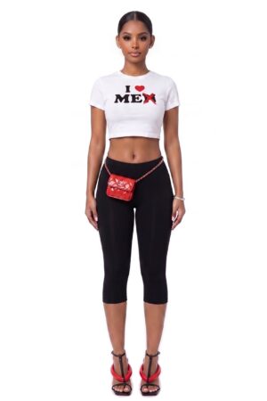 "In Love With Me" Crop Tee